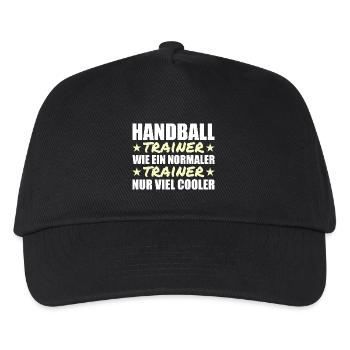 Handball coaches are much cooler - Kids’ Baseball Cap - black - Front