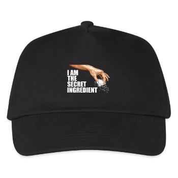 I am the secret ingredient - Kids’ Baseball Cap - black - Front