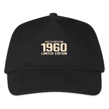 1960 Limited edition 1960 Geburtstag 1960 Retro - Kinder Basecap - Schwarz - Vorne
