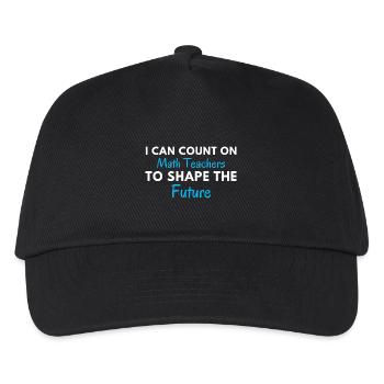 Funny Math Teacher Quote | Maths Teacher Joke - Kids’ Baseball Cap - black - Front
