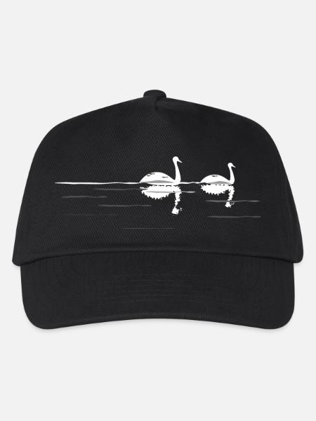 Nacht Swan - Kinder Basecap - Schwarz