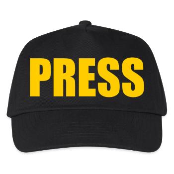 Presse - Casquette de baseball Enfant - noir - Devant