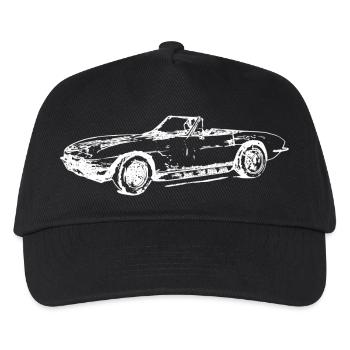 Voiture - Casquette de baseball Enfant - noir - Devant