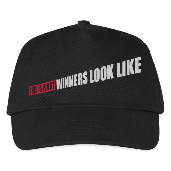 What Winners Look Like - Kinder Basecap - Schwarz - Vorne