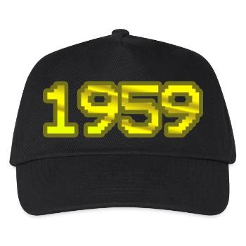 1959 - Kids’ Baseball Cap - black - Front