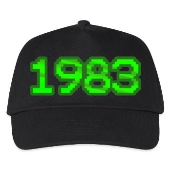 1983 - Kinder Basecap - Schwarz - Vorne