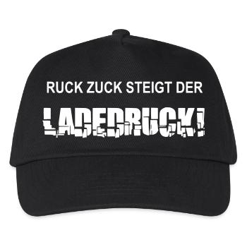 En un rien de temps, la pression de suralimentation augmente - Casquette de baseball Enfant - noir - Devant