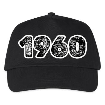 Year 1960 - Kids’ Baseball Cap - black - Front