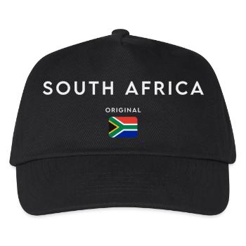 Drapeau sud-africain, fierté sud-africaine - Casquette de baseball Enfant - noir - Devant