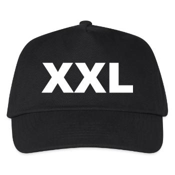 XXL - X grand - extra large - Casquette de baseball Enfant - noir - Devant