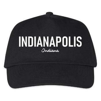 Indianapolis - Indiana - United States of America - Kids’ Baseball Cap - black - Front