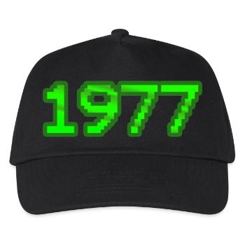 1977 - Kids’ Baseball Cap - black - Front