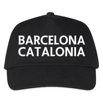 Barcelona, Catalonia - Kids’ Baseball Cap - black - Front