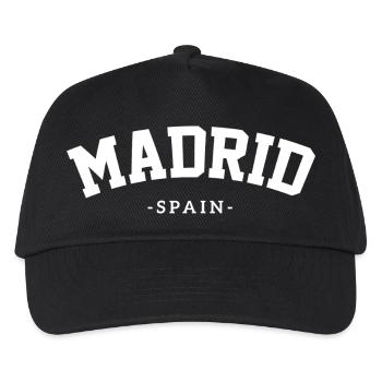 Madrid : Conception du logo de la capitale - Casquette de baseball Enfant - noir - Devant