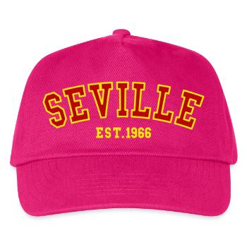 Sevilla gegründet 1966 - Kinder Basecap - Fuchsia - Vorne