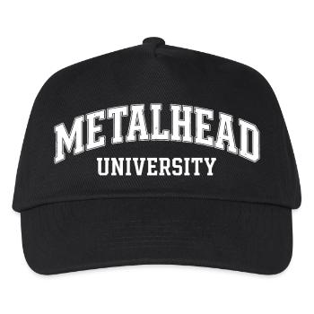 Metalhead University Emblem - Kids’ Baseball Cap - black - Front