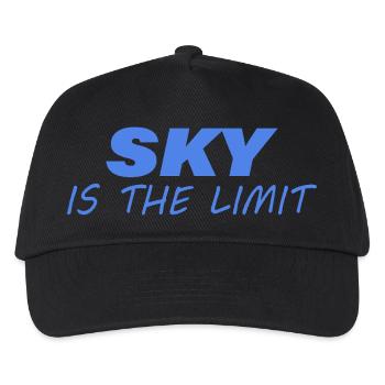 Sky is the Limit - Kids’ Baseball Cap - black - Front