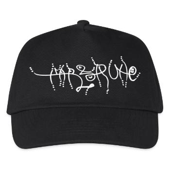 Karlsruhe Graffiti Geschenkidee und Souvenir - Kinder Basecap - Schwarz - Vorne