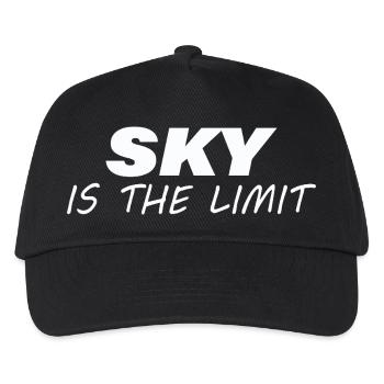SKY IS THE LIMIT - Kinder Basecap - Schwarz - Vorne