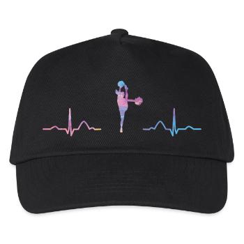 Cheerleader Cheer Mom Cheerleading - Kids’ Baseball Cap - black - Front