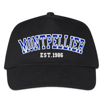 Montpellier gegründet 1986 - Kinder Basecap - Schwarz - Vorne