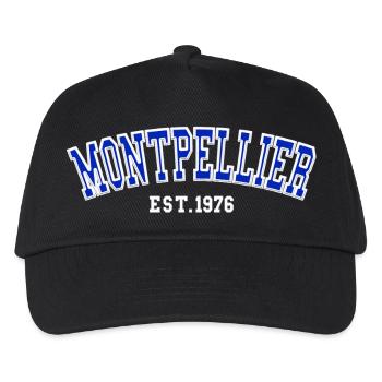 Montpellier gegründet 1976 - Kinder Basecap - Schwarz - Vorne
