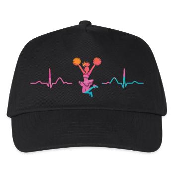 Cheerleader Cheer Mom Cheerleading - Kids’ Baseball Cap - black - Front