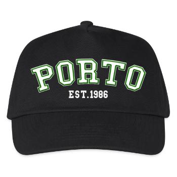 Porto gegründet 1986 - Kinder Basecap - Schwarz - Vorne