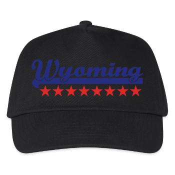 wyoming - Kinder Basecap - Schwarz - Vorne