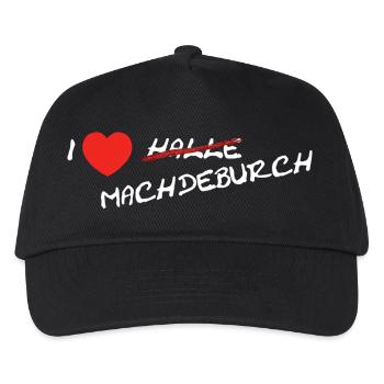 Magdeburg / Halle / Saxony-Anhalt / Gift - Kids’ Baseball Cap - black - Front