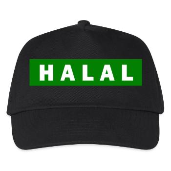 Halal - Kinder Basecap - Schwarz - Vorne