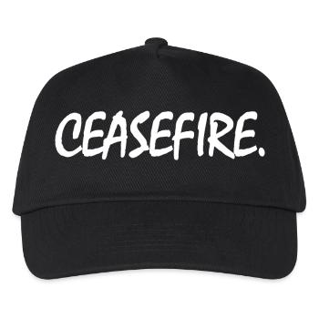 Ceasefire - Kinder Basecap - Schwarz - Vorne