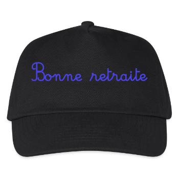 RETIREMENT. HAPPY RETIREMENT. HAPPY RETIREMENT. HEART - Kids’ Baseball Cap - black - Front