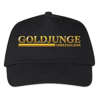 golden boy - Kids’ Baseball Cap - black - Front