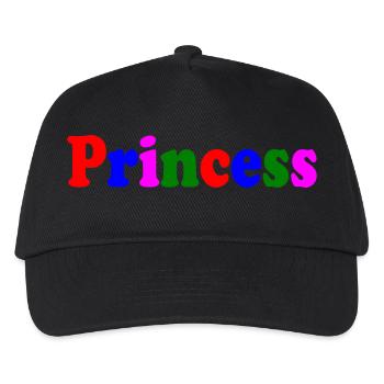 Princess - Kids’ Baseball Cap - black - Front