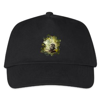 Little Owl - Kids’ Baseball Cap - black - Front
