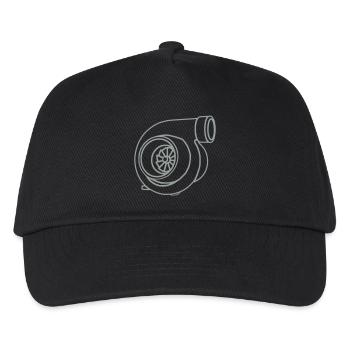 turbo - Kinder Basecap - Schwarz - Vorne