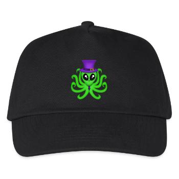 Alien - Kinder Basecap - Schwarz - Vorne