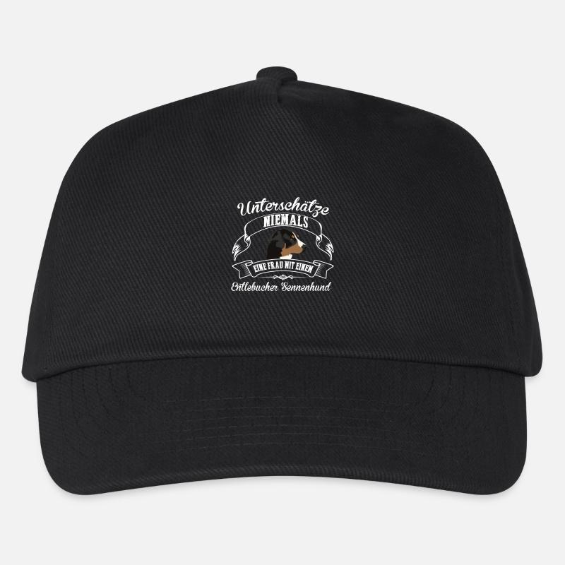 Entlebucher-Sennenhund - Kinder Basecap - Schwarz