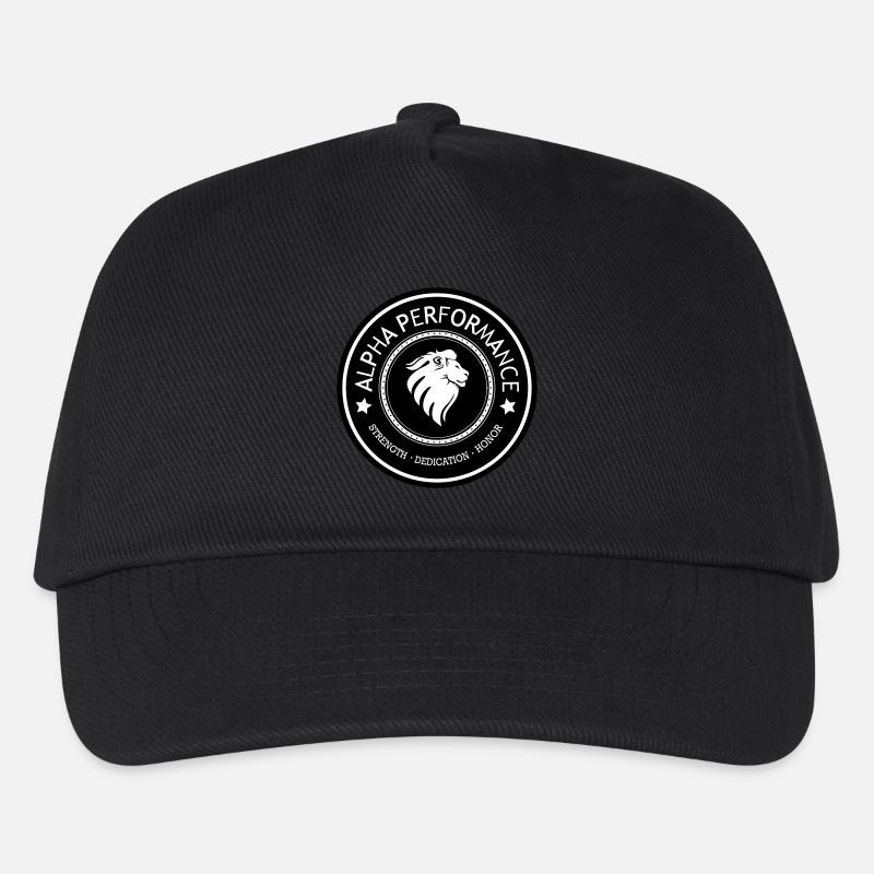 PERFORMANCES ALPHA - Casquette de baseball Enfant - noir