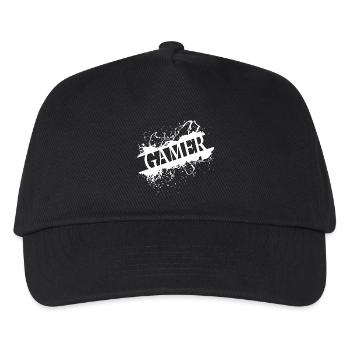Gamer - Passion - Casquette de baseball Enfant - noir - Devant