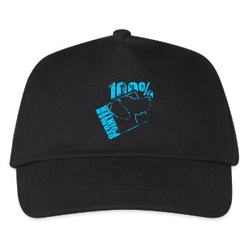 GERMAN POINTER 100 - Kinder Basecap - Schwarz - Vorne