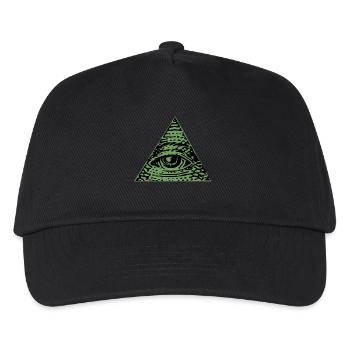 Illuminati - Kinder Basecap - Schwarz - Vorne