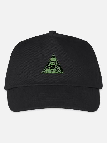 Illuminati - Kinder Basecap - Schwarz