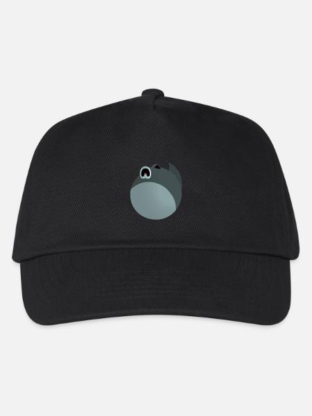 Spooked Fisch - Kinder Basecap - Schwarz