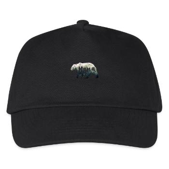Mummy Bear - Kids’ Baseball Cap - black - Front
