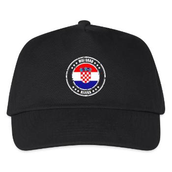 MOJ GRAD RIJEKA - Casquette de baseball Enfant - noir - Devant