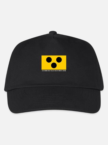 Blinde - Kinder Basecap - Schwarz