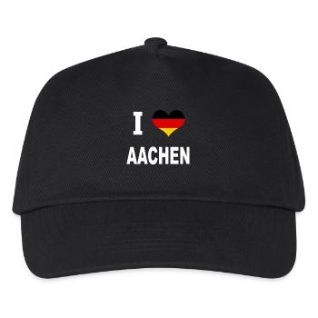 I Love Germany AACHEN - Kids’ Baseball Cap - black - Front