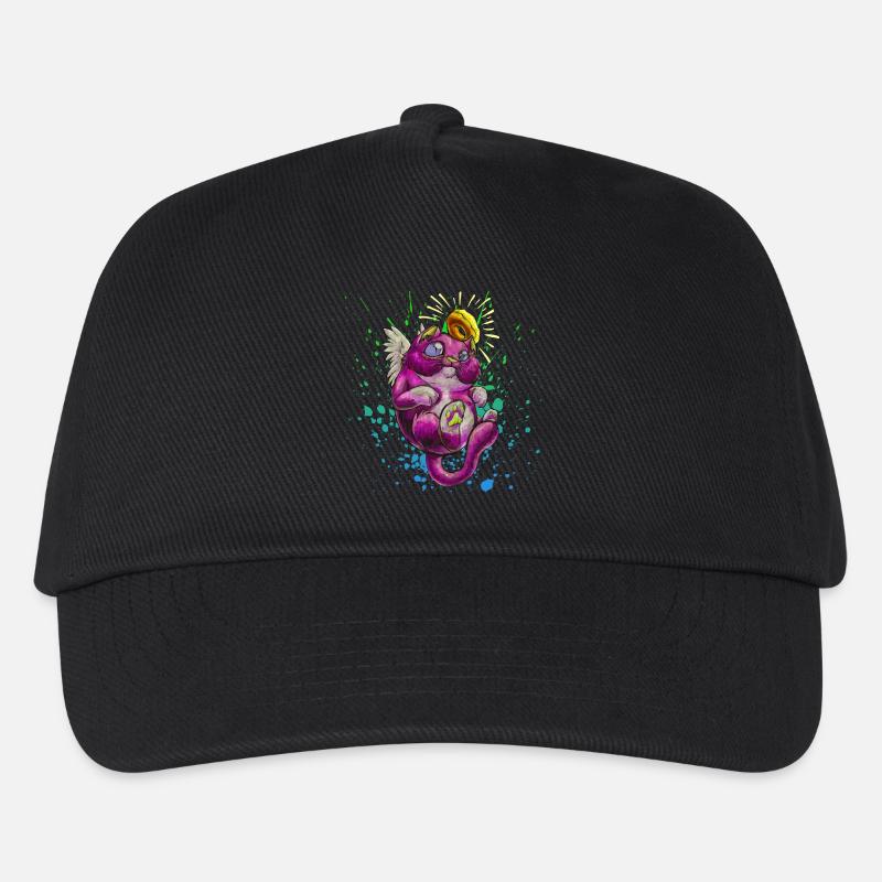 Holy Cat - Kinder Basecap - Schwarz